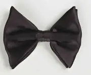 Black Bow Tie Mens Boys Childs Adult Bowtie Costume Tuxedo Tux Pre-Tied Elastic