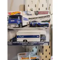 在飛比找蝦皮購物優惠-Hotwheels Team Transport CORVE