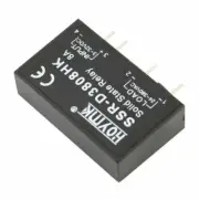 Hoymk SSR-D3808HK PCB Dedicated with Pins 8A DC-AC Solid State Relay SSR