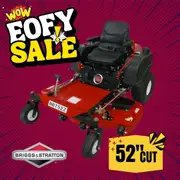 BBT Apache 52" Zero Turn Ride-On Mower - 22HP Briggs & Stratton - 2-Year Warranty