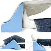 JZHLLA Blanket Lifter for Feet Bed Foot Raiser with Adjustable Straps Foot Block Pillow for Surgery Recovery Resilient Foam Wedge Pillow for Foot Toes Ankle -Pain