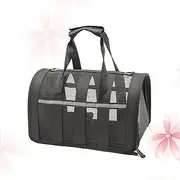 Hohopeti Dog Cat Carrying Bag Pet Outing Backpack Breathable Dog Travel Bag Pet Carrier Portable Handbag Mesh Design Adjustable