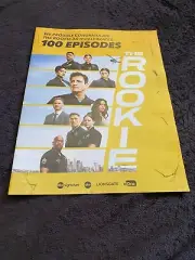 THE ROOKIE 2024 ad for the series' 100th episode, Nathan Fillion, Shawn Ashmore