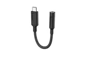 Alogic Elements Pro 10cm USB-C to 3.5mm Audio Adapter - Black [ELPC35A-BK]