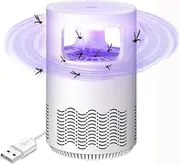 MOMERYAYA Mosquito Killer Lamp,Physical Health Bug Zapper, Portable Low Noise Electric Bug Zapper, USB Charge Fly Zapper, Electric Safety Fly Killer for Camping, Bedroom, Kitchen, Office, Home