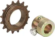16T Freewheel, Lightweight Flywheel Adapter Kit Freewheel with 20mm Adapter Replacement for Electric Tricycles Motorcycles Karts, SPYMINNPOOwygxge42q6