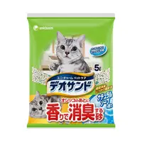 在飛比找金石堂優惠-日本Unicharm消臭大師尿尿後消臭貓砂－肥皂香（5L x