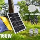 160W 12V Mono Solar Panel Kit 200 Watt 12 Volt Off Grid Power for Home Garden