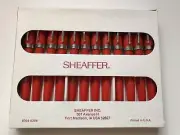 • 12 sheaffer fountain pens great gift !