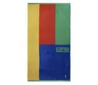 Polo Ralph Lauren Large Beach Towel Logo Hillcrest Colorblock New Lot Of 2
