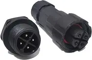 IP68 15A Aviation Connector Plug 2/3/4/5/6/7/8/9/10 11/12 Pin M16 Sensor Signal Connectors Sealed Retardant Junction Box(9 Pin)
