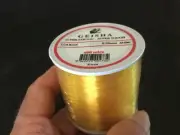 GEISHA 33LB mono Fishing Line 600m gold STRONG .50mm 1 X 600M SPOOLS