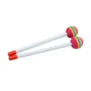 1pair Lollipop Rainbow Ddrumstick Orff Baby Children Hand Percussion