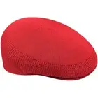 Kangol Tropic 504 Ventair Scarlet Red Flat Hat Cap NWT