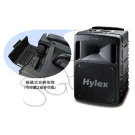 視紀音響 Hylex 充電手提式 PA-7010/CD3SU 無線擴音機 10吋 UHF 擴音器 手握麥克風 2支 支援 CD USB SD 贈腳架+海綿套+電池