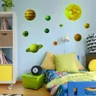 Wall Stickers Glow In The Dark Fluorescent Ceiling Decorative Decals for Home HO