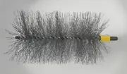 CFC031 175mm/7 inch dia Gal Crimp Wire Flue Brush 200mm long