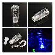Blue LED Light RGB Shift Knob Stick Crystal Bubble Gear Shifter Universal 10cm- (for: Subaru)