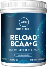 MRM Nutrition Reload BCAA+G Post-Workout Recovery | Watermelon Flavored | 9.6G A