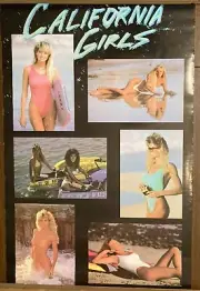 "Wish they all could be California girls" - CA Sexy Women Poster