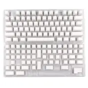 137 Keys White PBT Keycap DyeSubbed Keycaps For Mechanical Keyboard