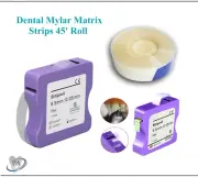 Dental Mylar Matrix Strips 45' Roll MATRIX DISPENSER ROLL 9.5 mm x 0.05 mm, 1/Ea