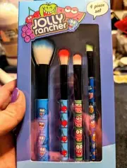 JOLLY RANCHER COSMETIC MAKE UP BRUSH SET NEW