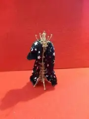 Dollhouse Halloween 1:12 Inch Scale Witch Wizard Vampire Cape on Hall Tree
