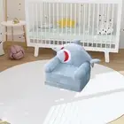Shark Kids Sofa Chair Kids Folding Chair Bed Cute Cartoon Decoration Unique Seat