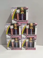 Hello Kitty and Puppy dual Pez Dispensers