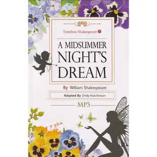 ☆與書相隨☆A Midsummer Night's Dream (附光碟，9789863185062)☆寂天☆二手