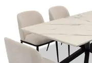 ARABELLA 7 Piece Dining Suite with Cedric Dining Chairs