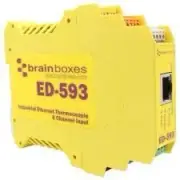 Brainboxes ED-593 Ethernet-8 Thermocouple Input Ctlr Operating Temperature -40f