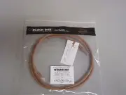 BLACK BOX CAT6 BACKBONE CABLE PVC-BROWN 5' 1.5m 24AWG 400MHz SHIELDED 2 PER LOT