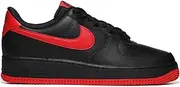 [Nike] Air Force 1'07 Mens Low Black University Red Size 11