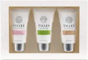 Tilley Classic White Gourmet Hand & Nail Cream Trio Set