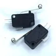 24pcs Micro limit Switch SPDT, 1NO 1NC Momentary 3 Pins Long Hinge Roller Lever