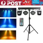 DJ Mobile Stage Lighting System DMX & Sound Activated DJ Lights for Parties