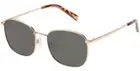 LE SPECS NEPTUNE BRIGHT GOLD SUNGLASSES RACHEL ZOE NEW IN PACKAGE