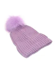 [Morgan & Taylor] Valentine Wool Blend Beanie in Lilac