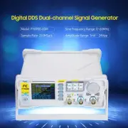 60MHz Dual Channel Function Signal Generator DDS Pulse Modulation Source