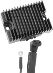 Drag Specialties Solid State Regulator Black 2112-0780