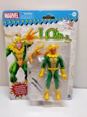 2022 Marvel Legends Retro Action Figure Loki 6 Inch Scale Action Figure