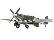 1944 Supermarine Spitfire Mk.IX Diecast Model with J.E. Johnson Figure 1/72 C...