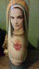 Natalie Portman Saint Candle-Prayer Candle