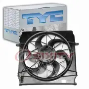 TYC Dual Radiator & Condenser Fan Assembly for 2002-2007 Jeep Liberty 2.4L bp (for: Jeep)