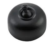 Tradco 5310 Traditional Light Switch Matte Black