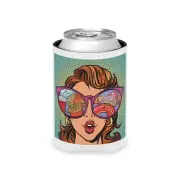 Junk Food Vision Can Cooler Koozie