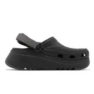 【Crocs】洞洞鞋 Hiker Xscape Clog 男鞋 女鞋 黑 經典獵戶 克駱格 厚底 卡駱馳(208365001)