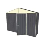 Build-a-Shed 3.0 x 0.8 x 2.3m Gable No Side Doors Shed - Grey